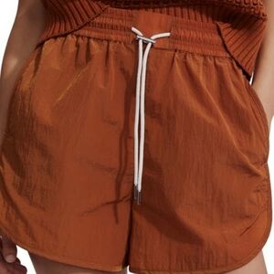 Varley Rust Orange Athletic Shorts